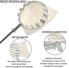Fruit Picker Tool With Storage Bag