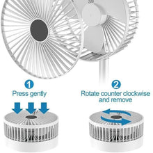 Mini Portable USB Fan – Rechargeable, Silent & Travel Friendly